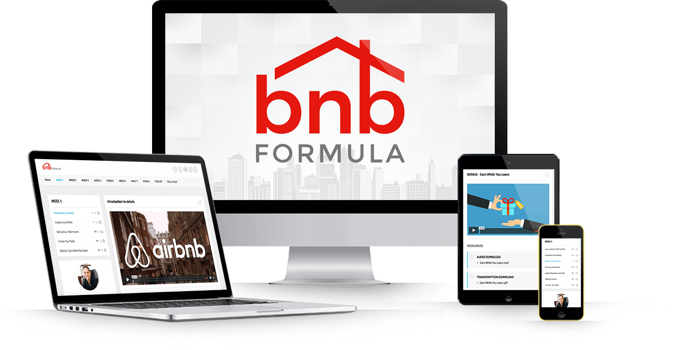 Bnb Formula Masterclass - Web Design (1391x719), Png Download