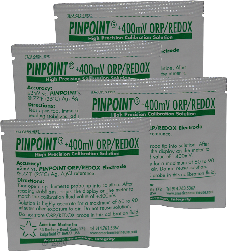 Pinpoint® Orp Calibration Fluid (set Of 4 Pouches) - Packaging And Labeling (931x971), Png Download