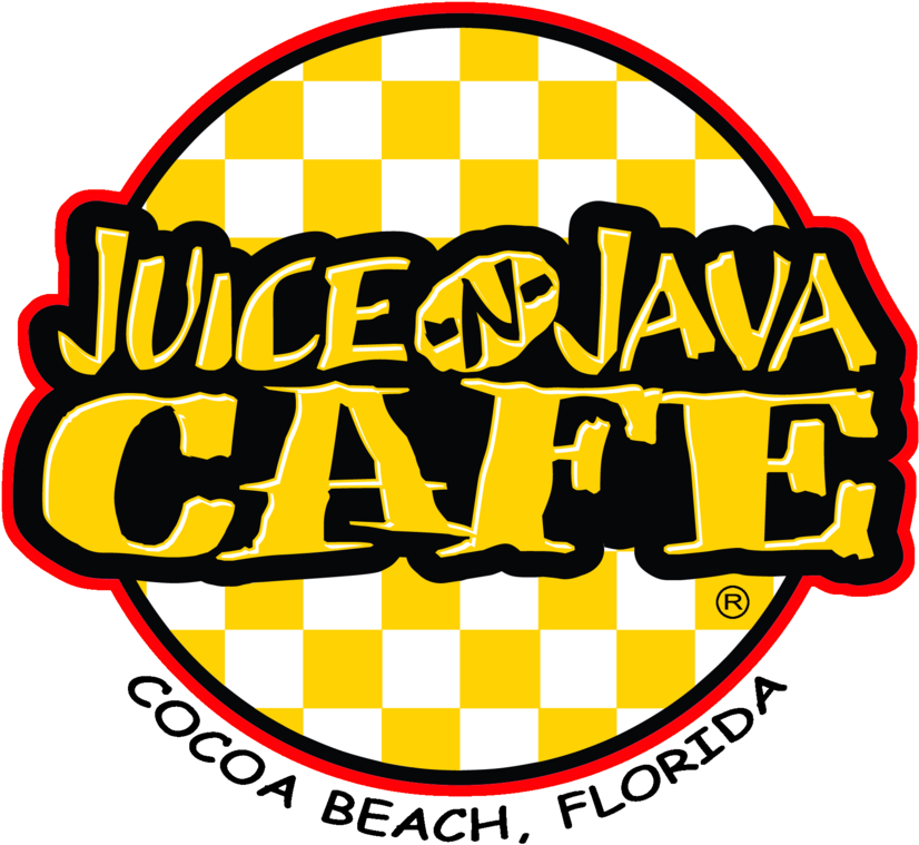 Juice N Java Cocoa Beach Florida Logo Registered (1000x857), Png Download
