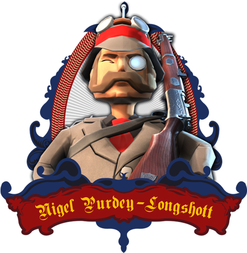 Longshott1 - Block And Load Characters (600x600), Png Download