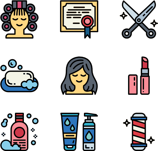 Hair Salon (600x564), Png Download