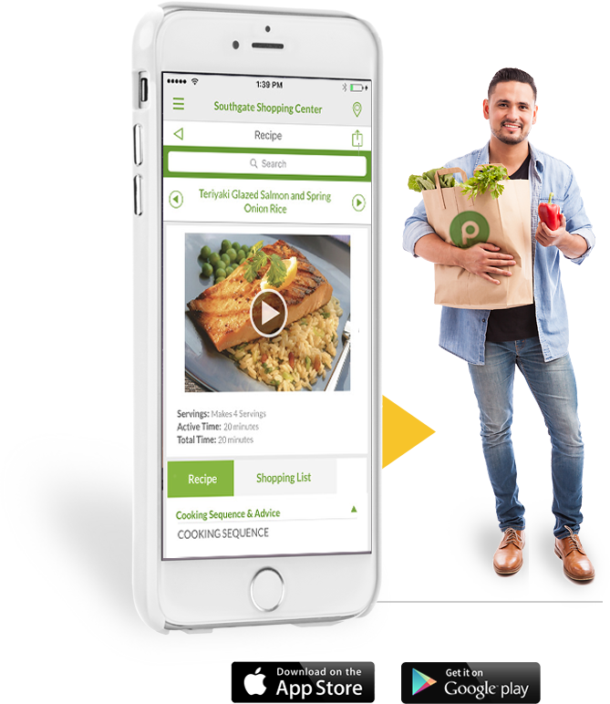Publix Mobile App Serve Up Coupons, Lists And Saved - App Store (669x772), Png Download