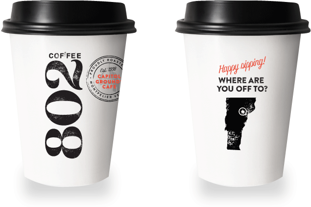 Package Design 802coffee Togocup 1 (843x432), Png Download