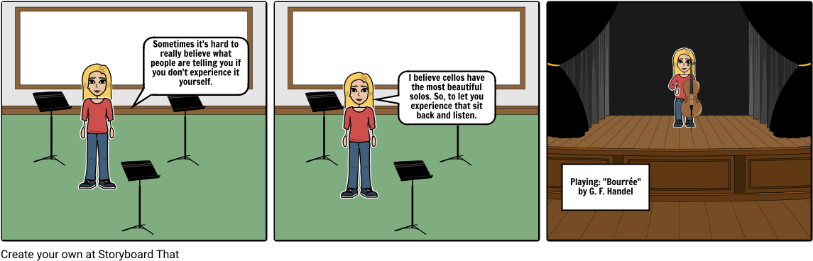 Orchestra - Cartoon (1164x385), Png Download