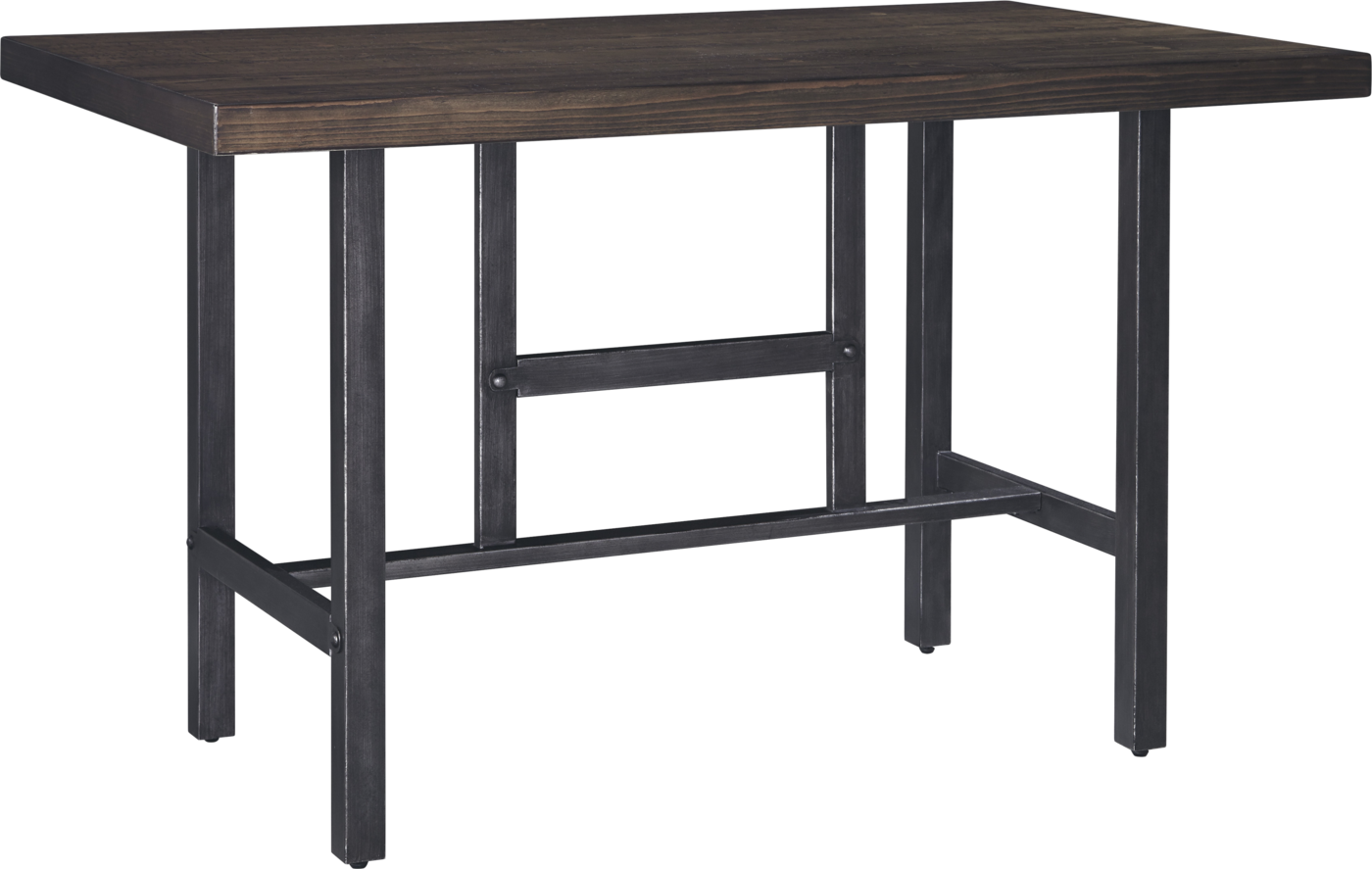 Kavara Dining Room Counter Table - Height Table (1400x887), Png Download