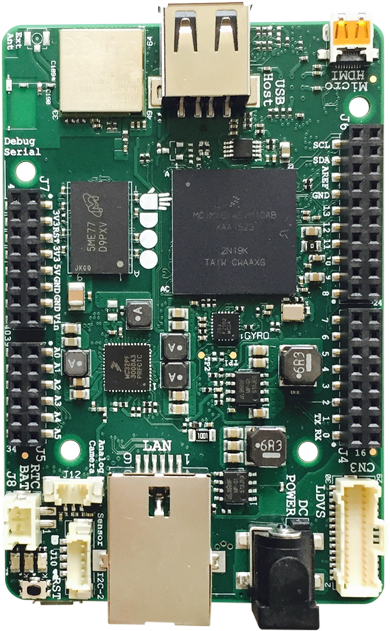 Udoo Boards - Udoo Neo (501x632), Png Download