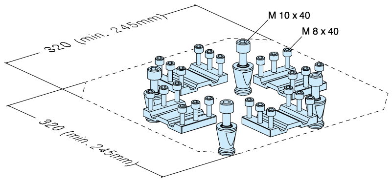 Upc Centering Segments And Chucking - Diagram (840x840), Png Download