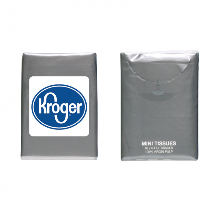 Mini Tissue Packet - Kroger (700x1054), Png Download