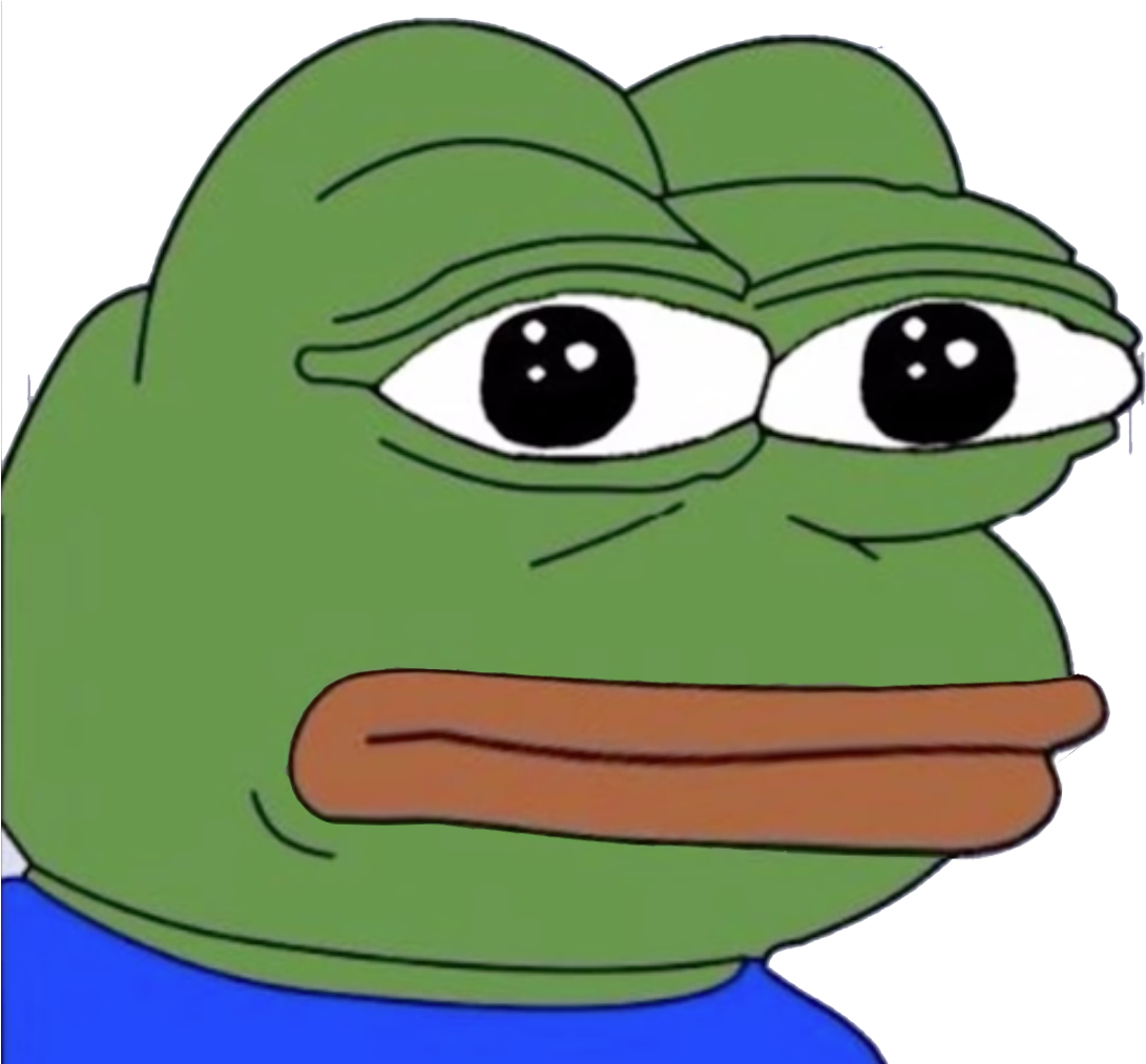 Extremely Rare Pepe - Pepe Profile (1106x1012), Png Download