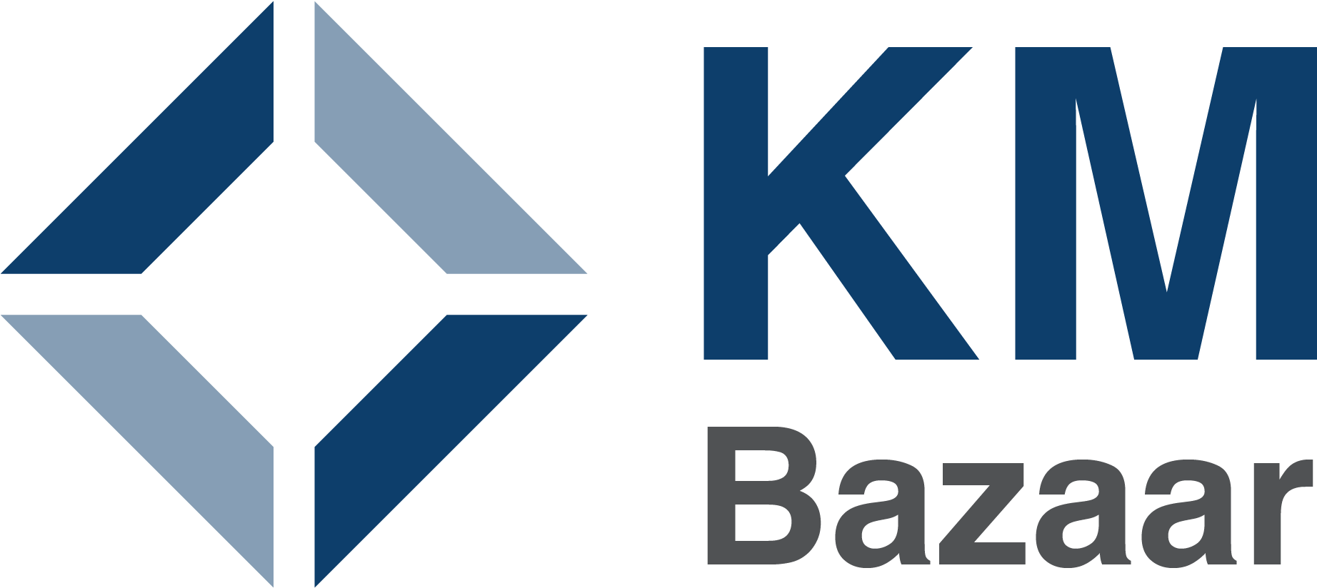 Km Bazaar Km Bazaar - Graphic Design (1882x940), Png Download