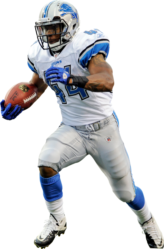 First Madden Game In A Decade - Detroit Lions Players Png (640x972), Png Download
