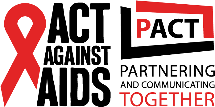 Pact Aaa Logo Final - Act Against Aids Pact (854x493), Png Download