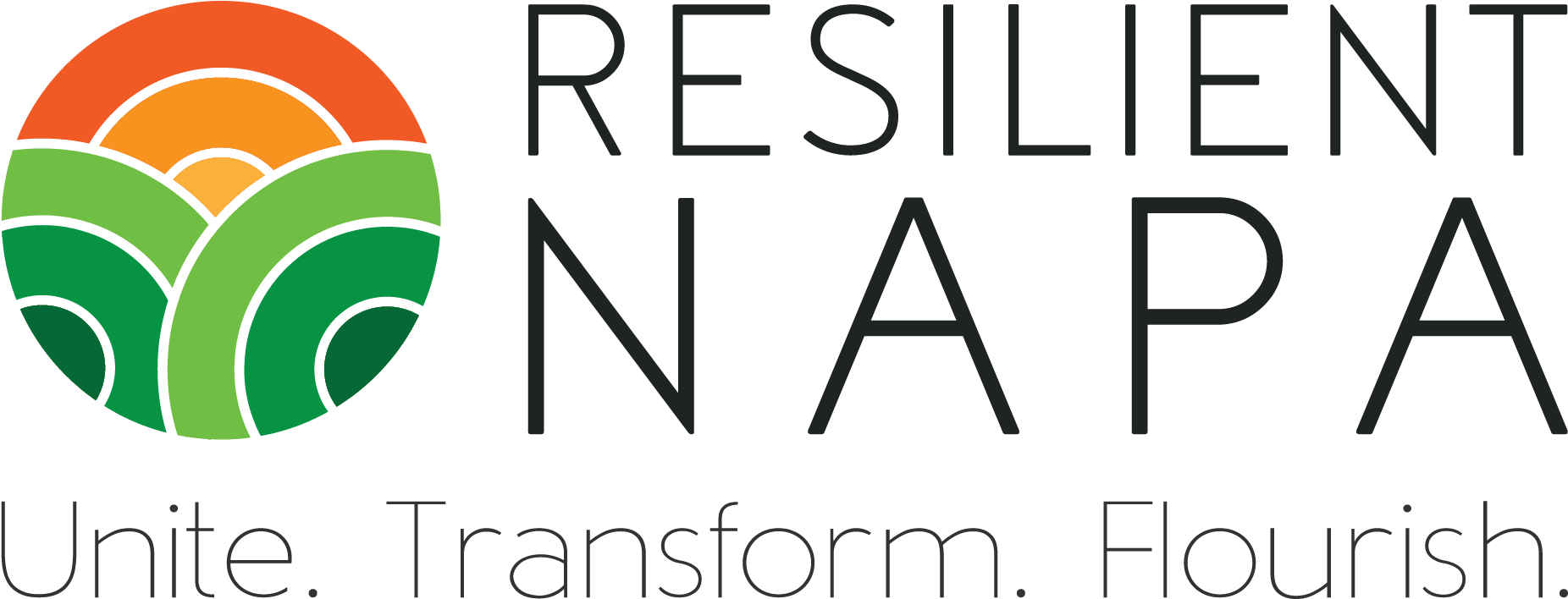 Resilient Napa Is A Collaborative Project Of Cope Family - Graphic Design (1920x830), Png Download