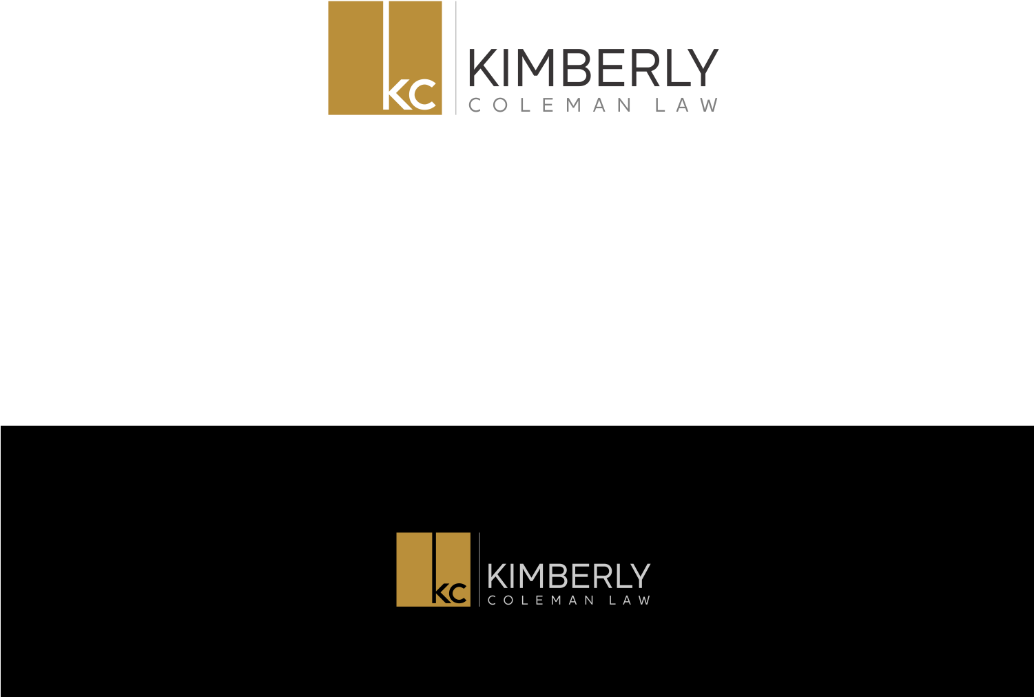 Bold, Modern, Business Logo Design For Kimberly Coleman - Orange (1500x1500), Png Download