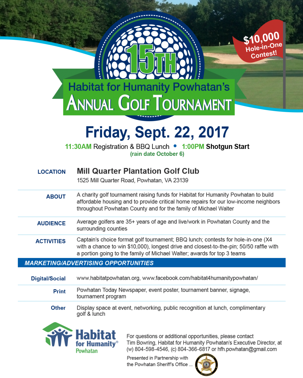 Habitat For Humanity Powhatan Golf Tournament - Habitat For Humanity (1000x1244), Png Download