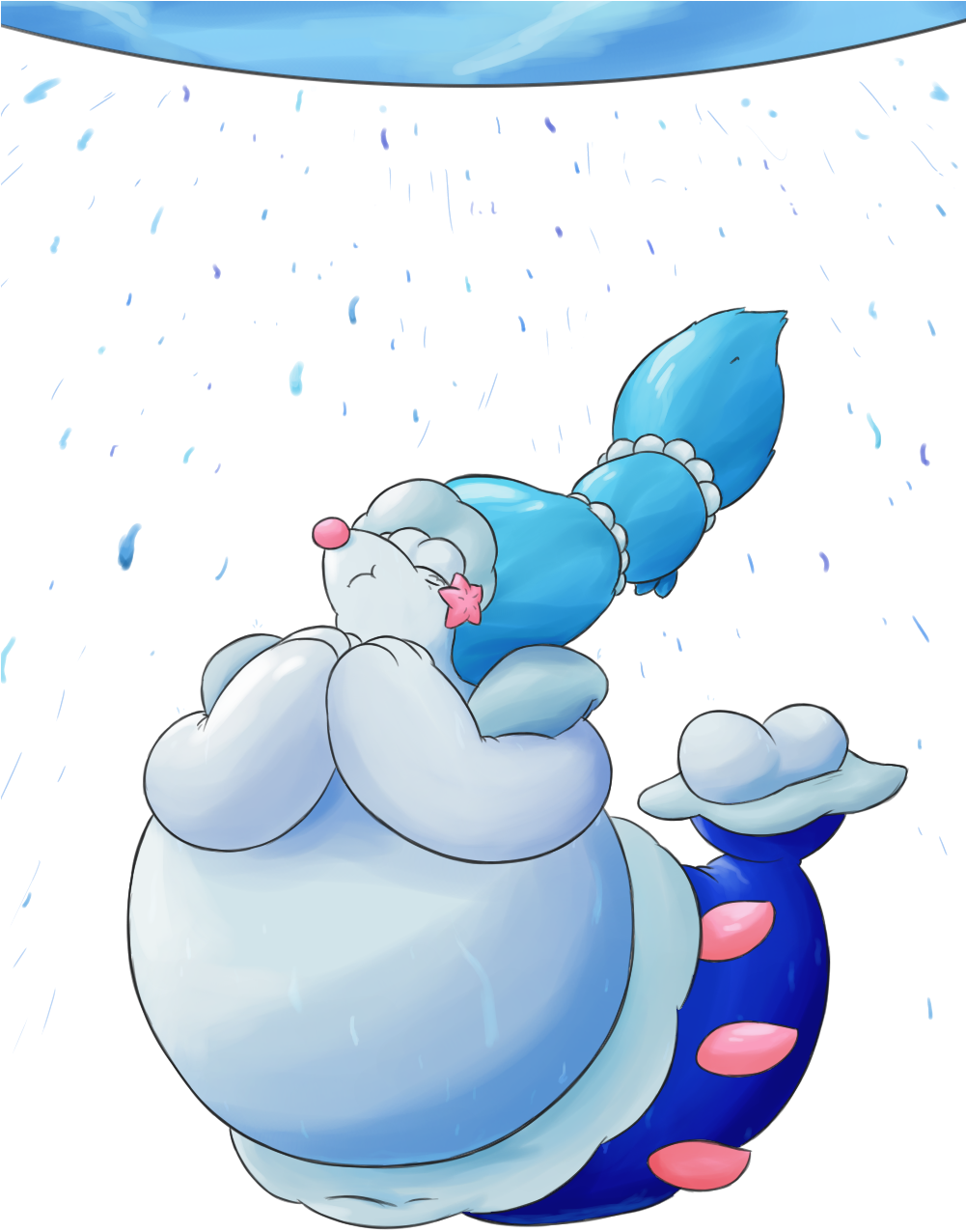 Oceanic Operetta X10 - Primarina Inflation (1000x1300), Png Download