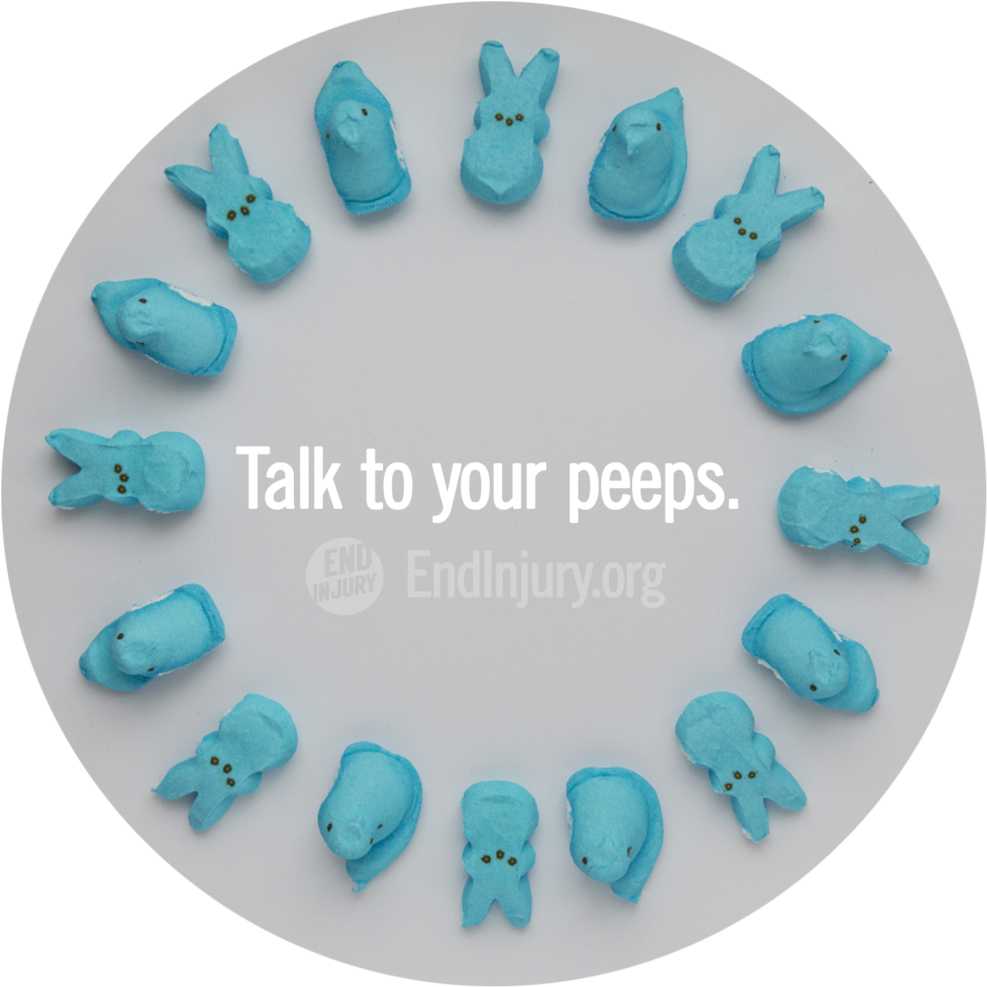 Talk To Your Peeps Action Photo - Bead (1000x1000), Png Download