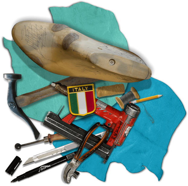 All Custom Shoes Are Handmade By Master Italian Craftsman - Metalworking Hand Tool (623x617), Png Download