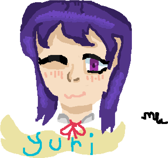 Yuri - Cartoon (1000x1000), Png Download