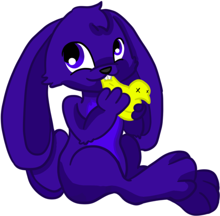Bun Bun W/peeps - Cartoon (900x900), Png Download