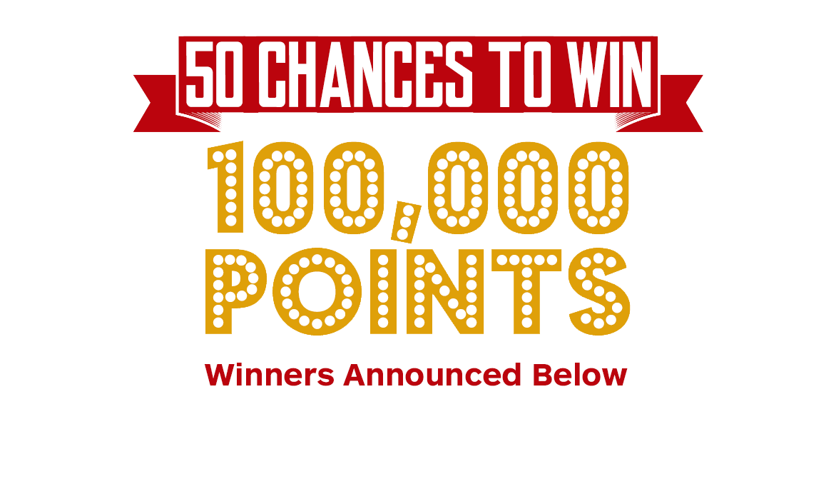 Win 100,000 Points Winners - Win 100000 (1172x706), Png Download