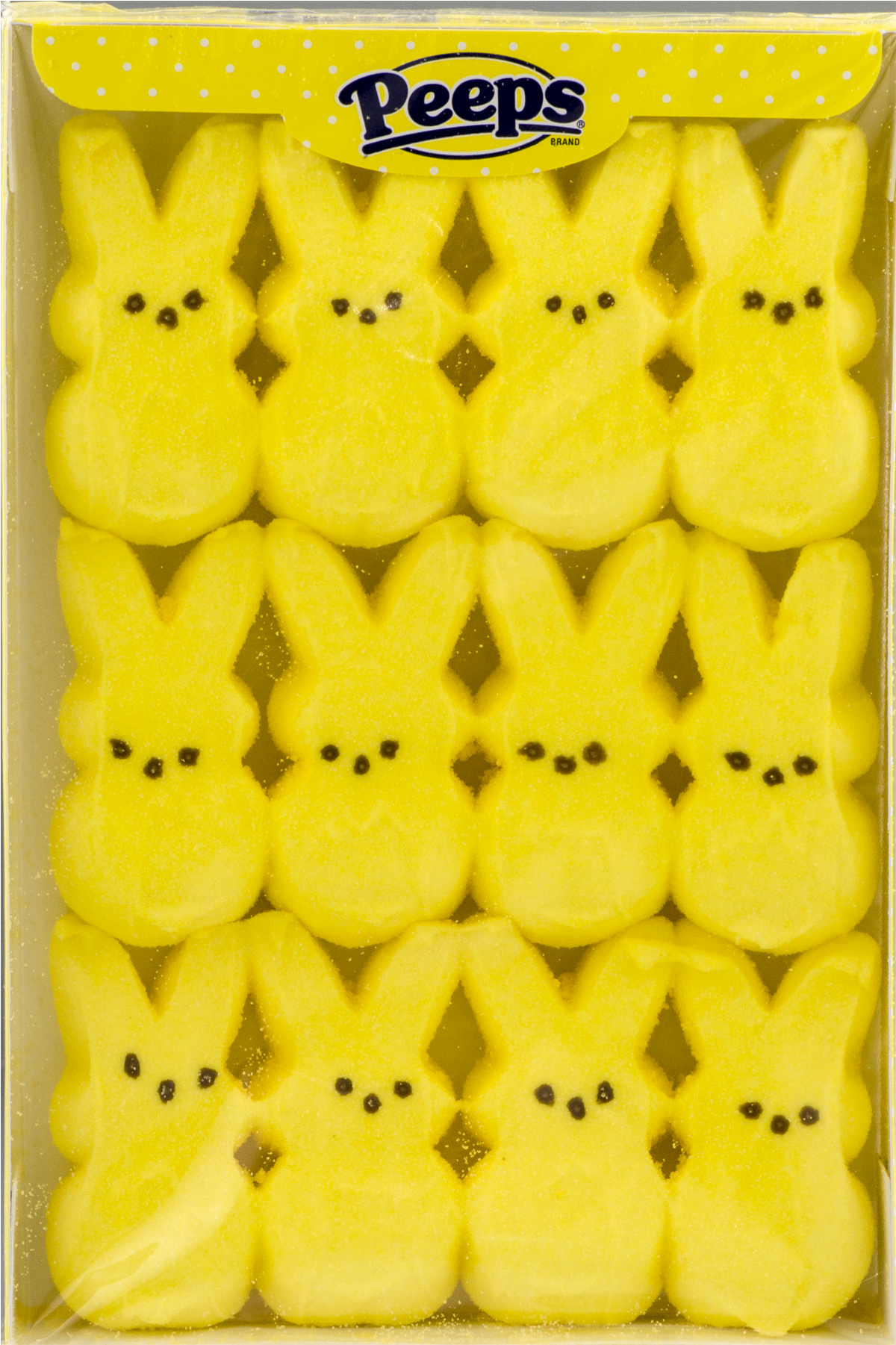 Download Peeps Yellow Marshmallow Bunnies Peeps Png Image With