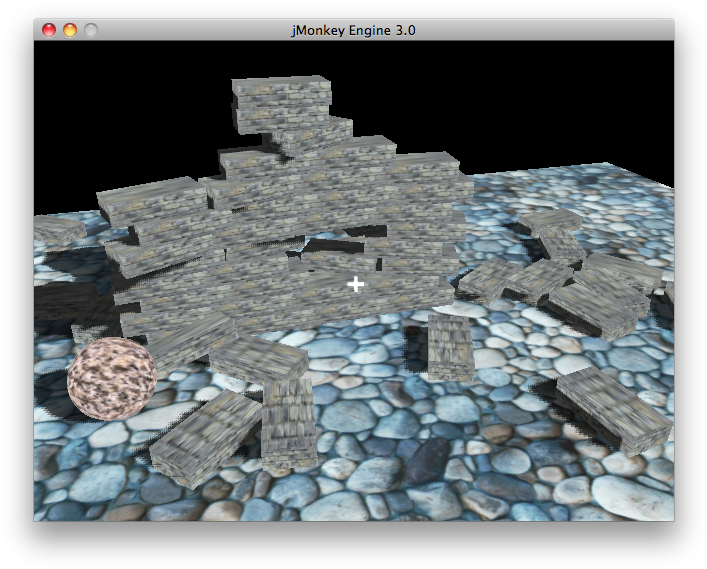 Beginner-physics - Jmonkeyengine Introdu Example (720x582), Png Download