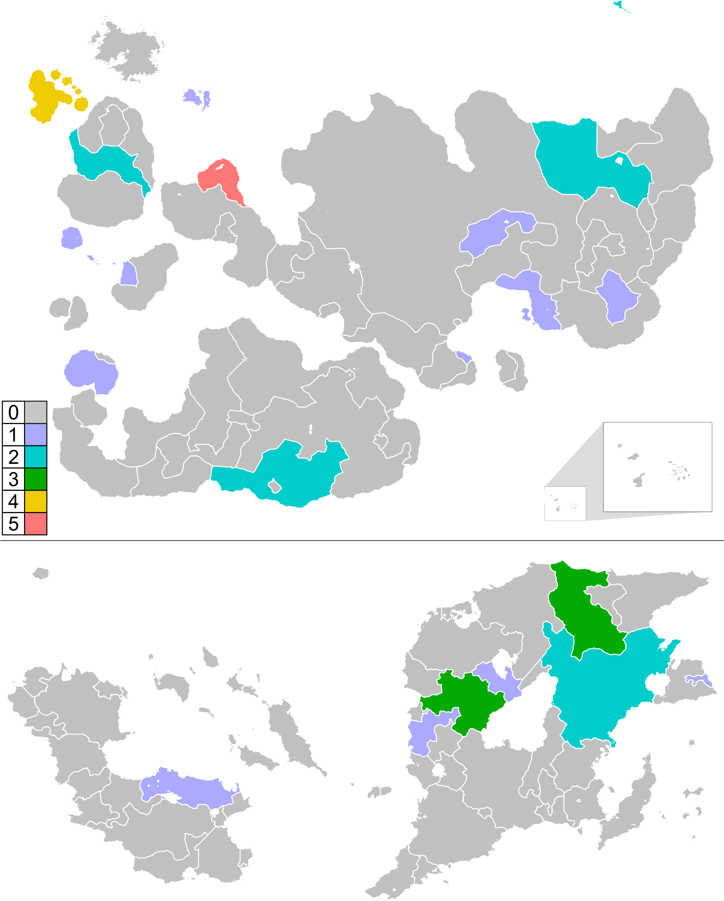 Iscc Winners Map - Portable Network Graphics (2500x3334), Png Download