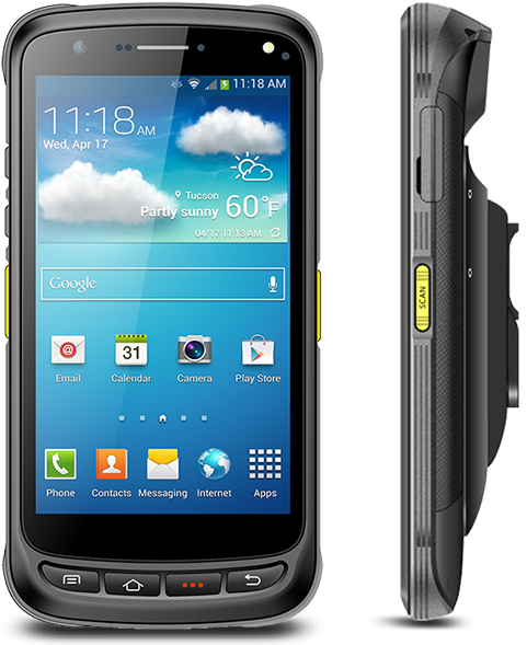 Accurate Fingerprint Reading, Reliable Identity Verification - Chainway C71 (730x730), Png Download