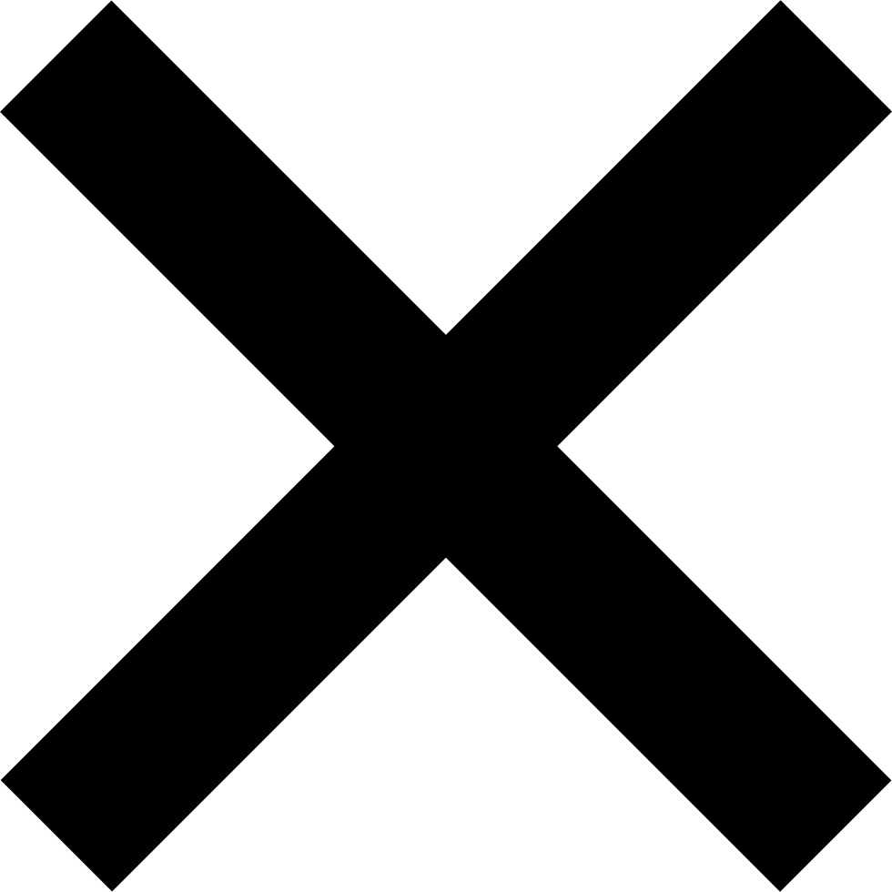 Png File Svg - Cross Mark (980x980), Png Download