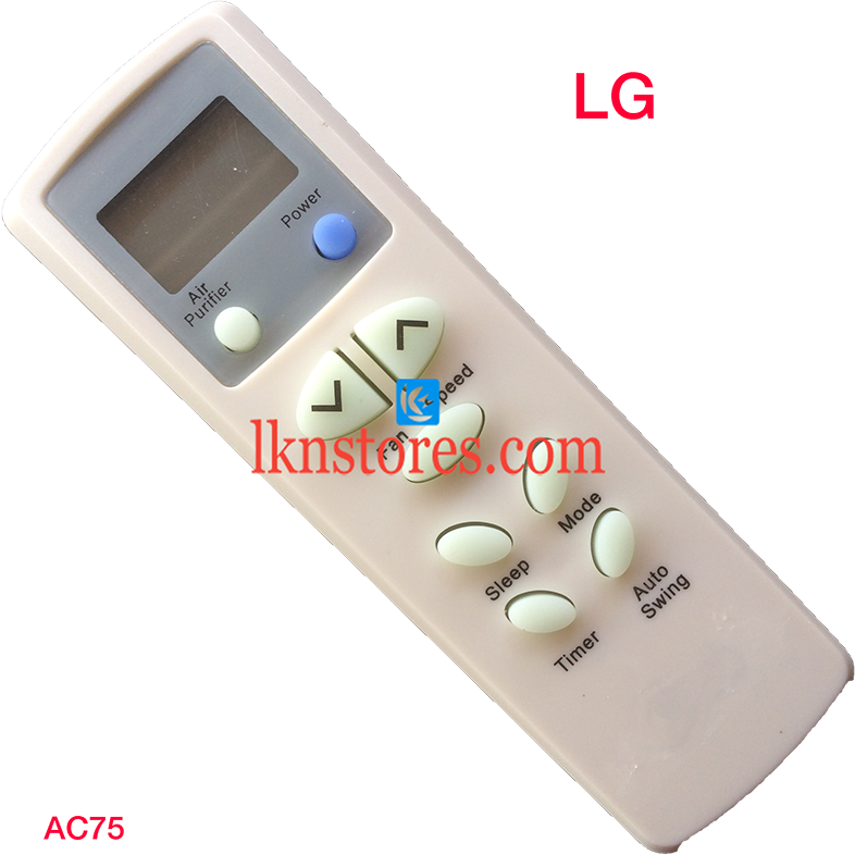 Lg Ac Air Condition Remote Compatible Ac75 - Electronics (786x786), Png Download