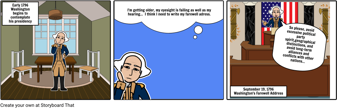 Washington's Farewell Address - Cowboys Wife From Inside Out And Back Again (1164x385), Png Download