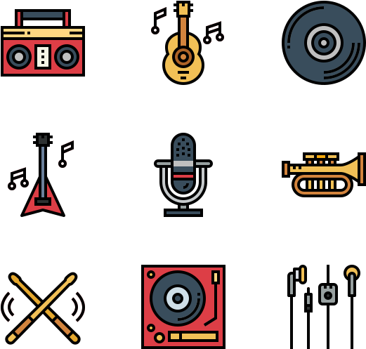 Music - Circle (600x564), Png Download