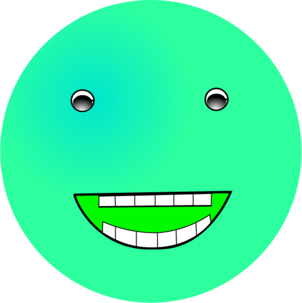 Laughing Smiley Face Clip Art N71 - Smiley (600x602), Png Download