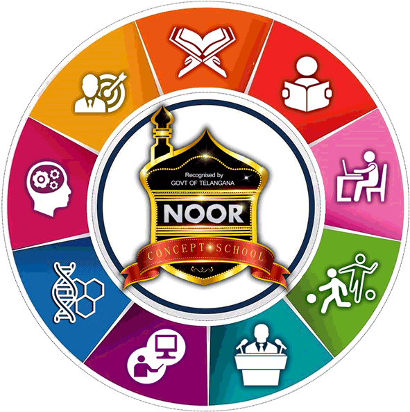 Noor Concept School - Emblem (626x610), Png Download