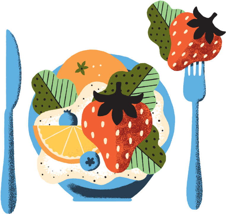 Panera Bowl - Strawberry (1000x825), Png Download