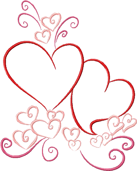 Png Frames Free Download - Love Embroidery Design Simple (803x1000), Png Download