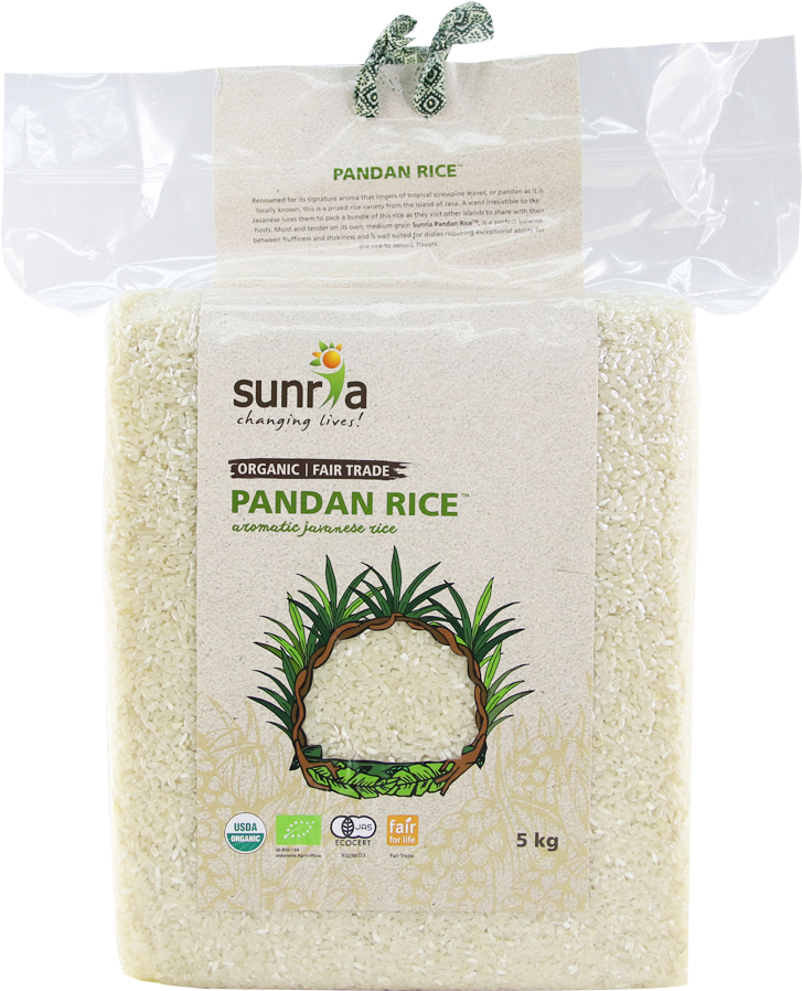 Sunria Pandan Brown Rice 5kg (1000x1000), Png Download