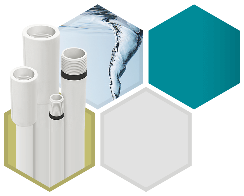 Pvc-u Deep Well Column Pipes - Tissue Paper (786x645), Png Download