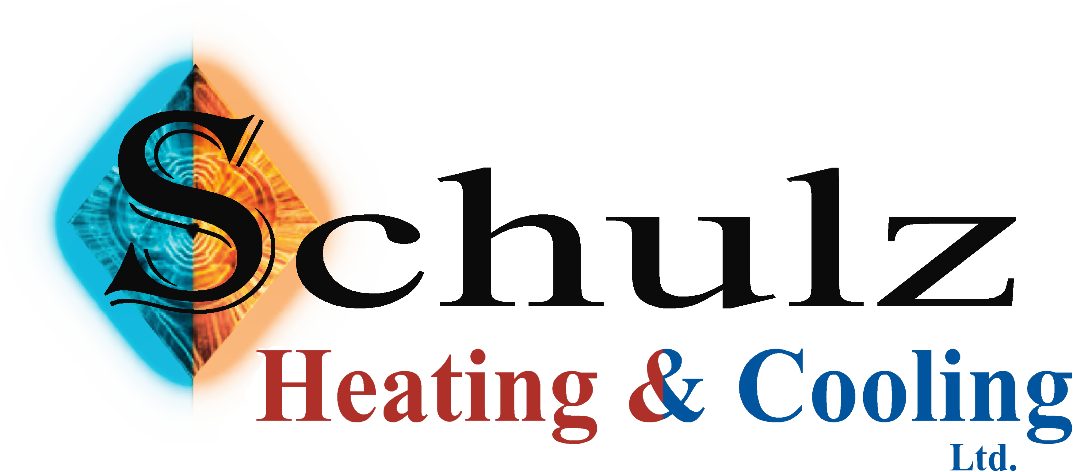 Schulz Heating & Cooling - Bang Head Here (3500x1541), Png Download