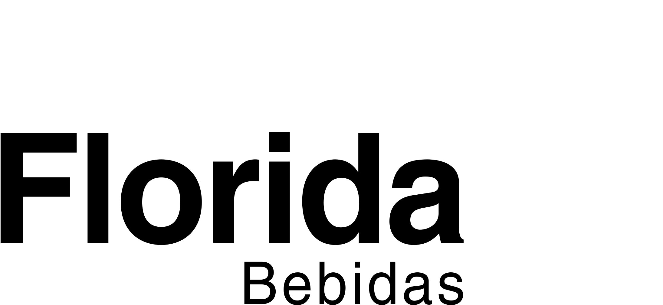Florida Bebidas Logo Black And White - Graphics (2400x2400), Png Download