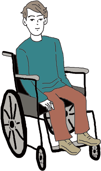 Wheelchair Dream Meaning - Person On A Wheelchair (600x600), Png Download