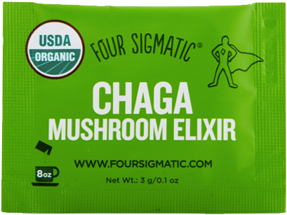 Four Sigmatic, Infusión C/ Hongo Chaga - Usda Organic (600x700), Png Download