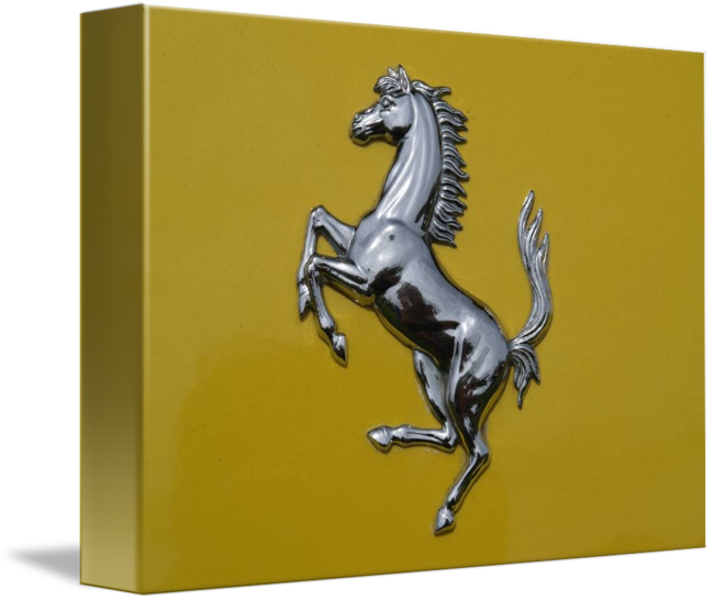 By Peter Barker - Ferrari Horse (650x547), Png Download