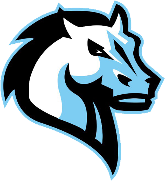 Northern Kentucky Mustang Logo, Horse Logo, Mascot - Manchester Valley High School Logo (720x720), Png Download
