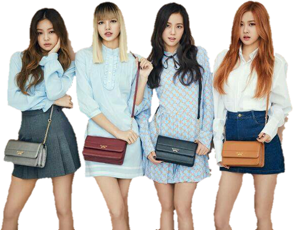 Lisa Jennie Rose Jisoo Utt Bias Divas Kpoper Kpop Black - Blackpink Png (600x660), Png Download