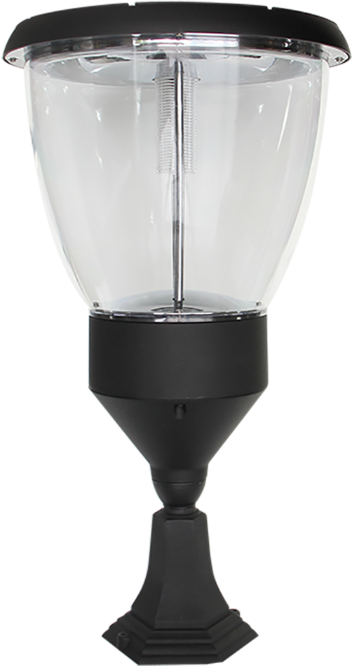 Pl08 Solar Column Light - Compact Fluorescent Lamp (1000x1000), Png Download