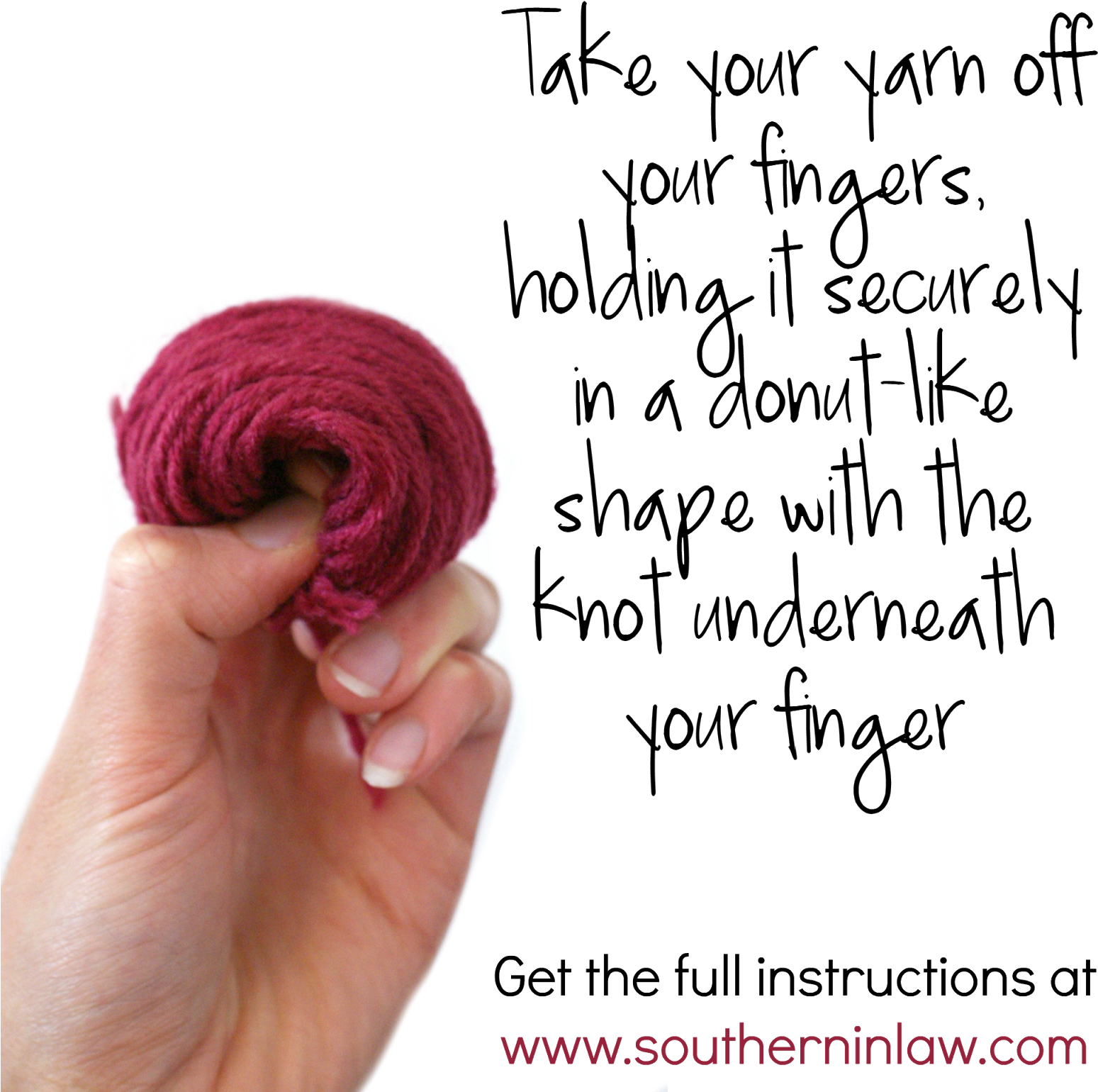 Diy Pom Pom Garland Tutorial - Handwriting (1600x1600), Png Download