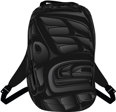 Seamonster Bag Black - Backpack (590x590), Png Download