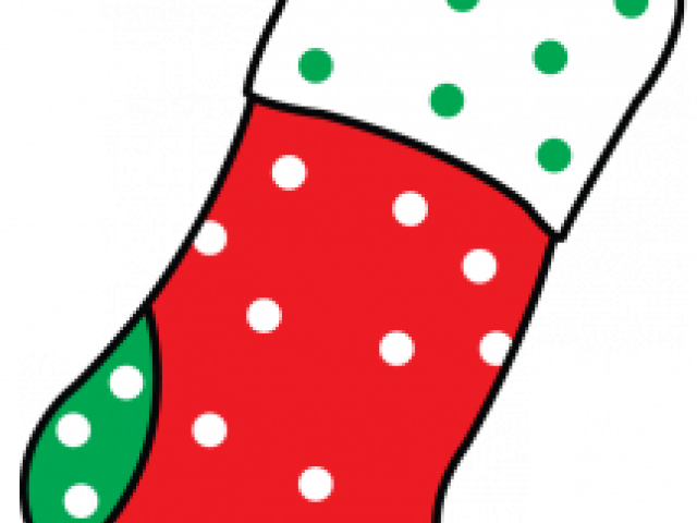 Christmas Stocking Drawings - Draw A Stocking Step By Step (640x480), Png Download